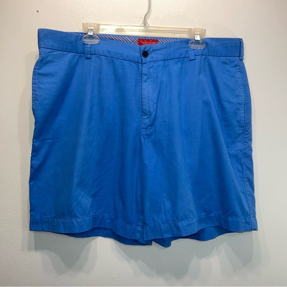 Southern Proper Classic Fit Club Shorts Golf Size 40 Preppy Frat Boy Blue Cotton